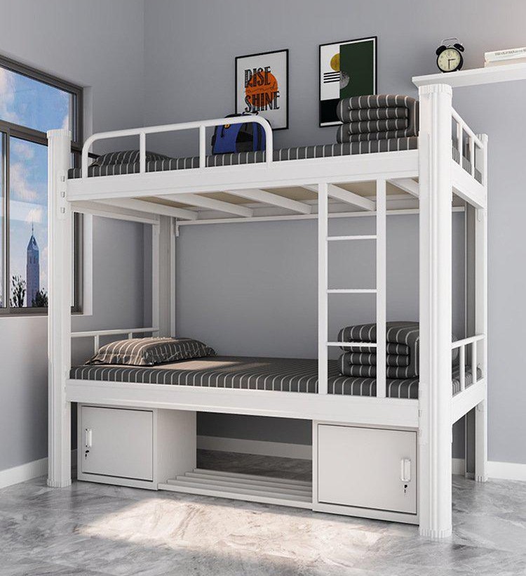 上下鋪鐵床如何巧妙收納空間？